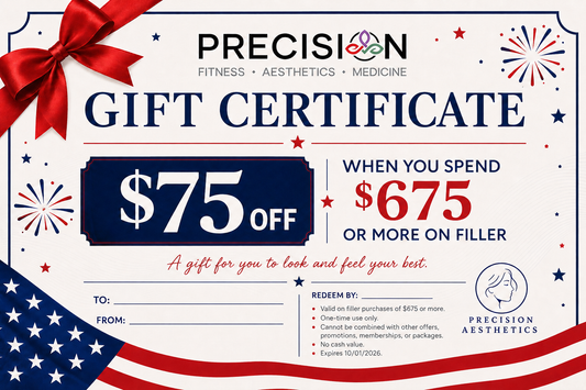 July 4th Filler Gift Certificate | Save $75