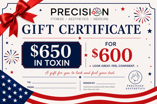 Precision Life STL 4th of July Toxin Gift Certificate | $650 Value for $600