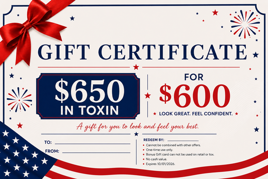 Precision Life STL 4th of July Toxin Gift Certificate | $650 Value for $600