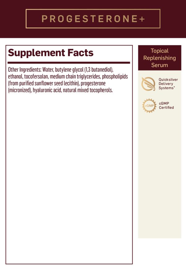 QuickSilver Progesterone